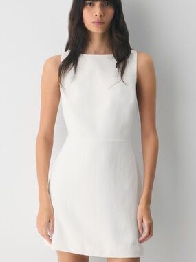 Babaton Bond Dress in white
